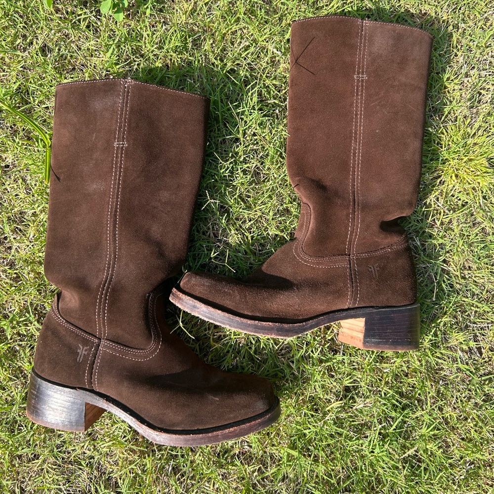 FRYE CAMPUS BOOTS 14L